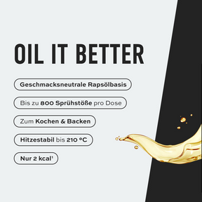 2 Kalorien Ölspray