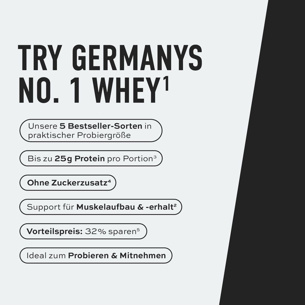 Probier Box Designer Whey, 5 x 30g